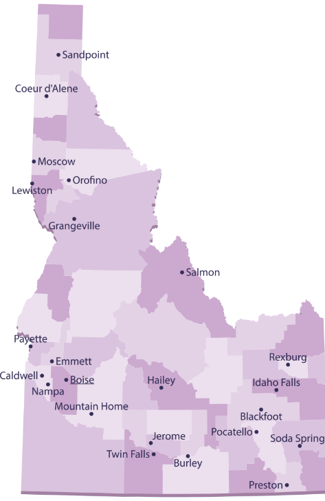 Digital Atlas Idaho Map