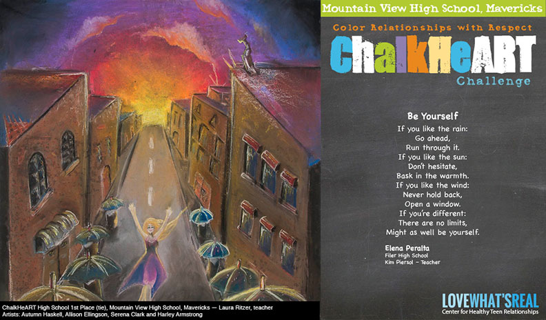 Chalk HeART 2014 HS Slide 1
