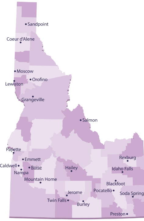 Digital Atlas Idaho Map